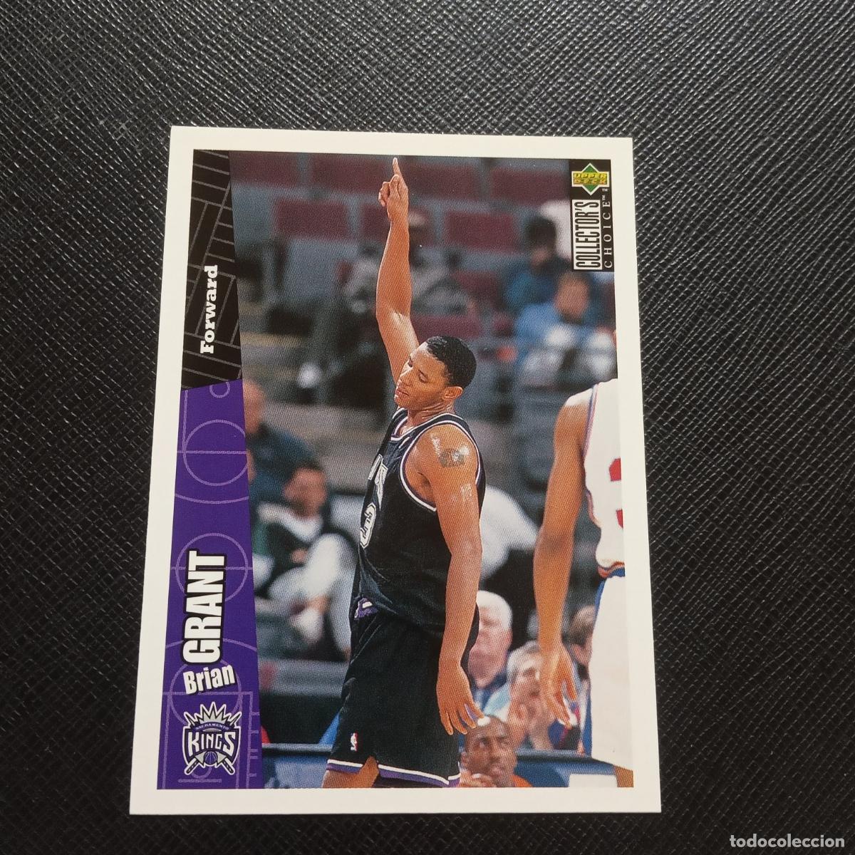 Coleccionismo deportivo: 134 BRIAN GRANT KINGS UPPER DECK BALONCESTO NBA 1996 CROMO 96 - A201 PG20