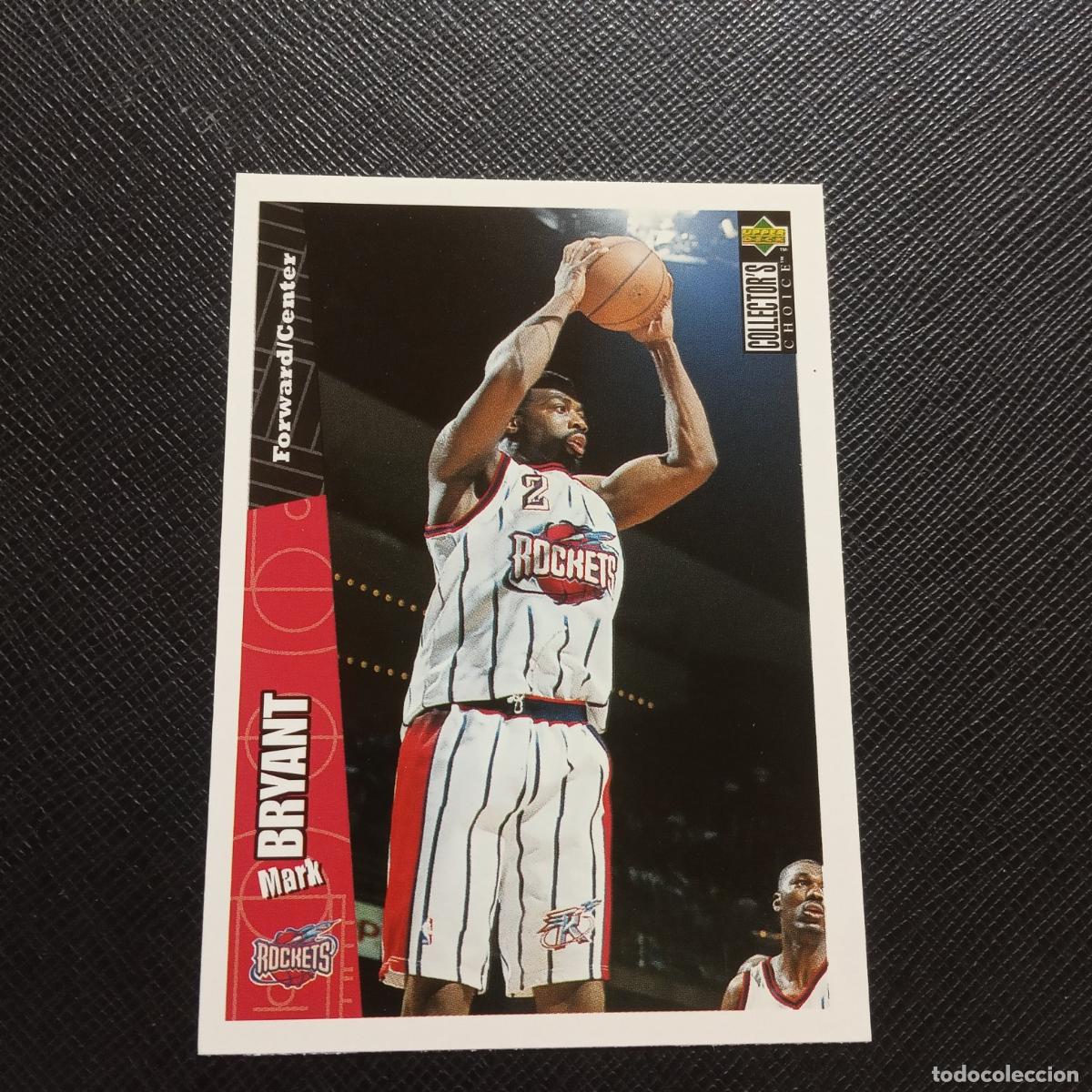 Coleccionismo deportivo: 61 BRYANT ROCKETS UPPER DECK BALONCESTO NBA 1996 CROMO 96 - A201 PG31