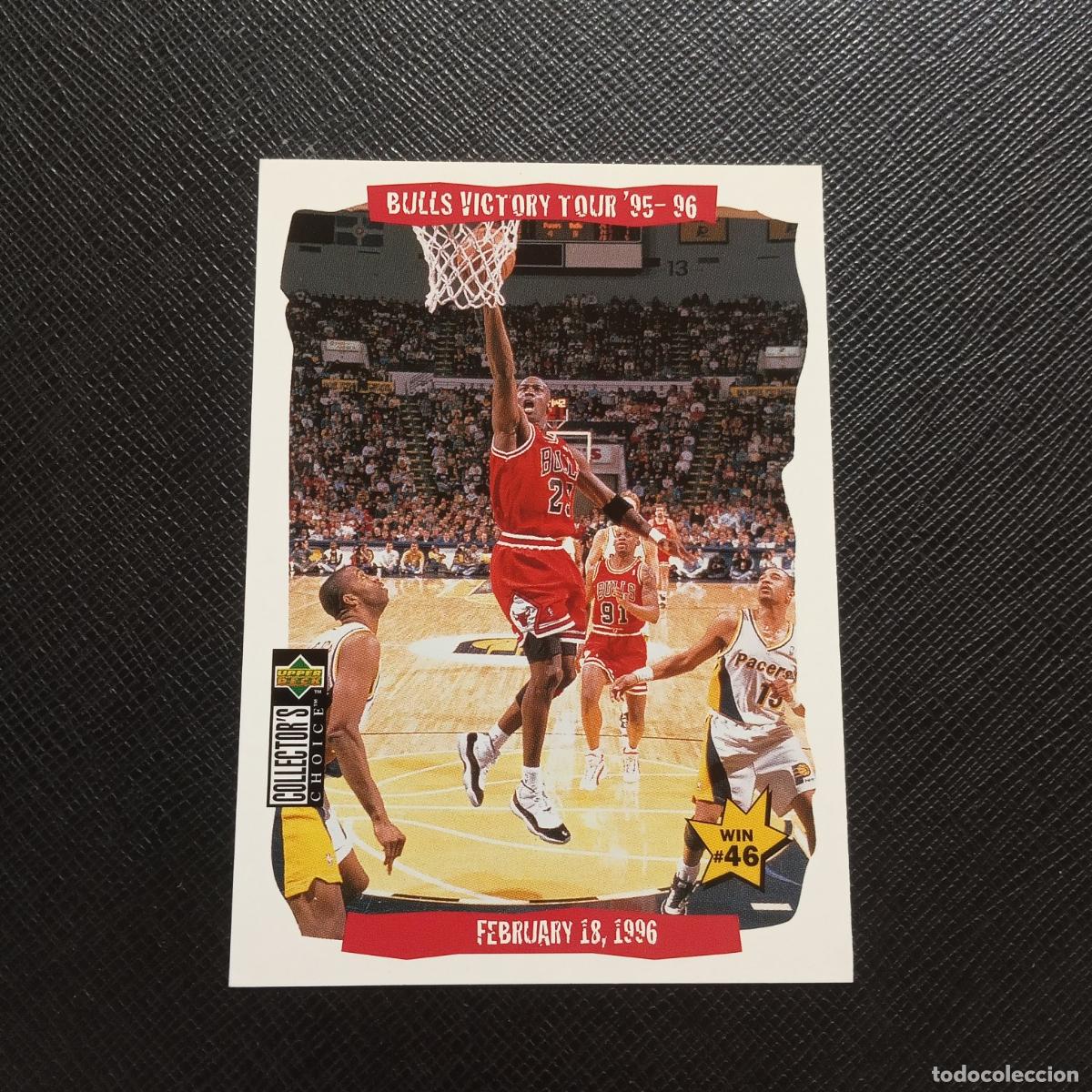 Colecionismo desportivo: 26 MICAHEL JORDAN CHICAGO BULLS UPPER DECK BALONCESTO NBA 1996 CROMO 96 - A201 PG52