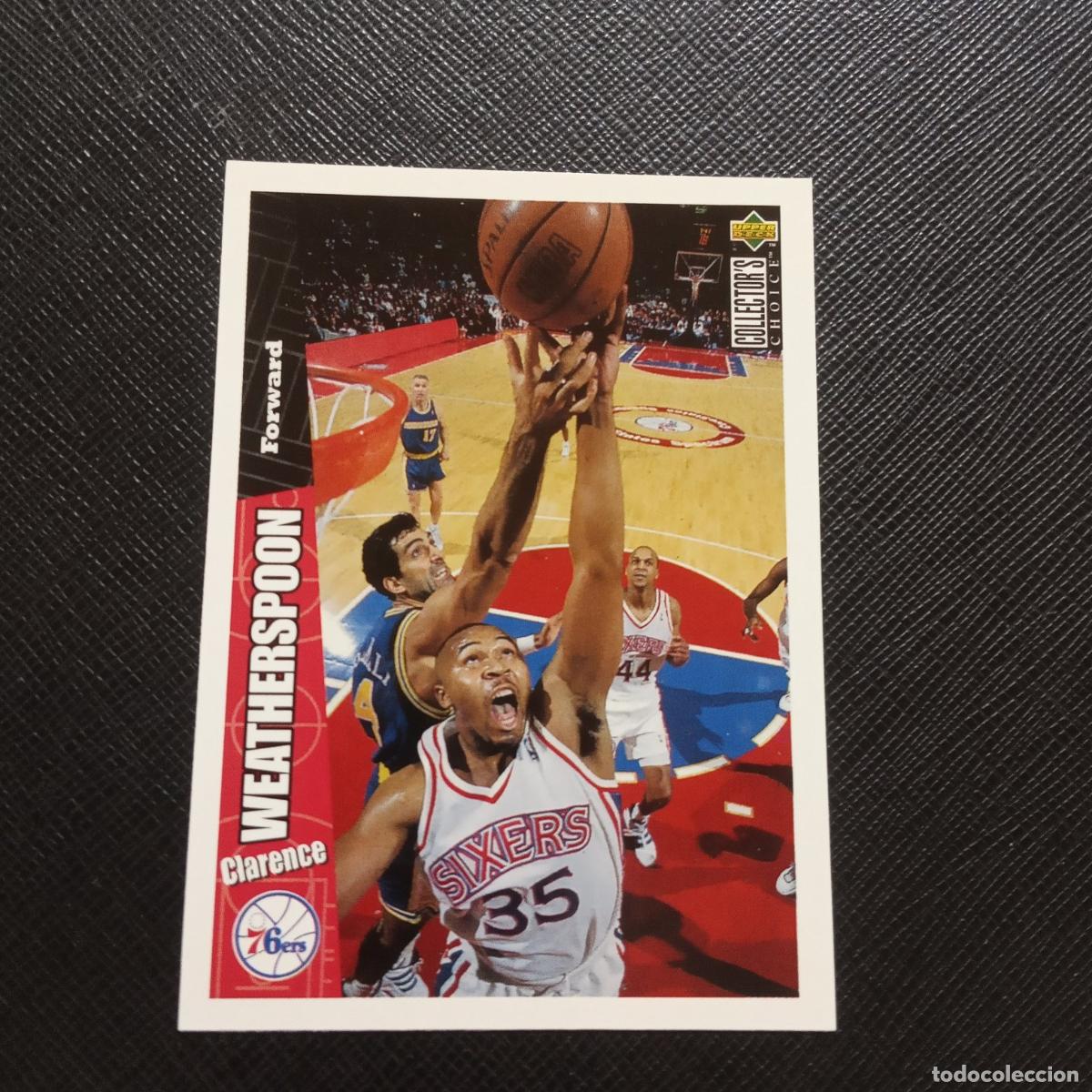 Colecionismo desportivo: 121 WEATHERSPOON 76ERS UPPER DECK BALONCESTO NBA 1996 CROMO 96 - A201 PG56