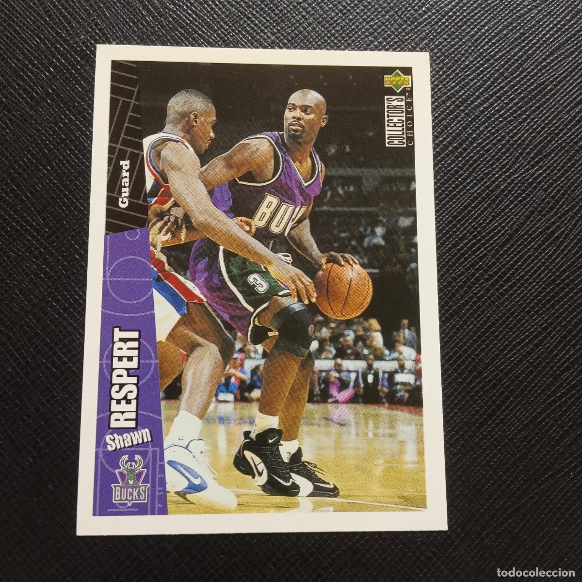 Colecionismo desportivo: 85 RESPERT BUCKS UPPER DECK BALONCESTO NBA 1996 CROMO 96 - A201 PG57