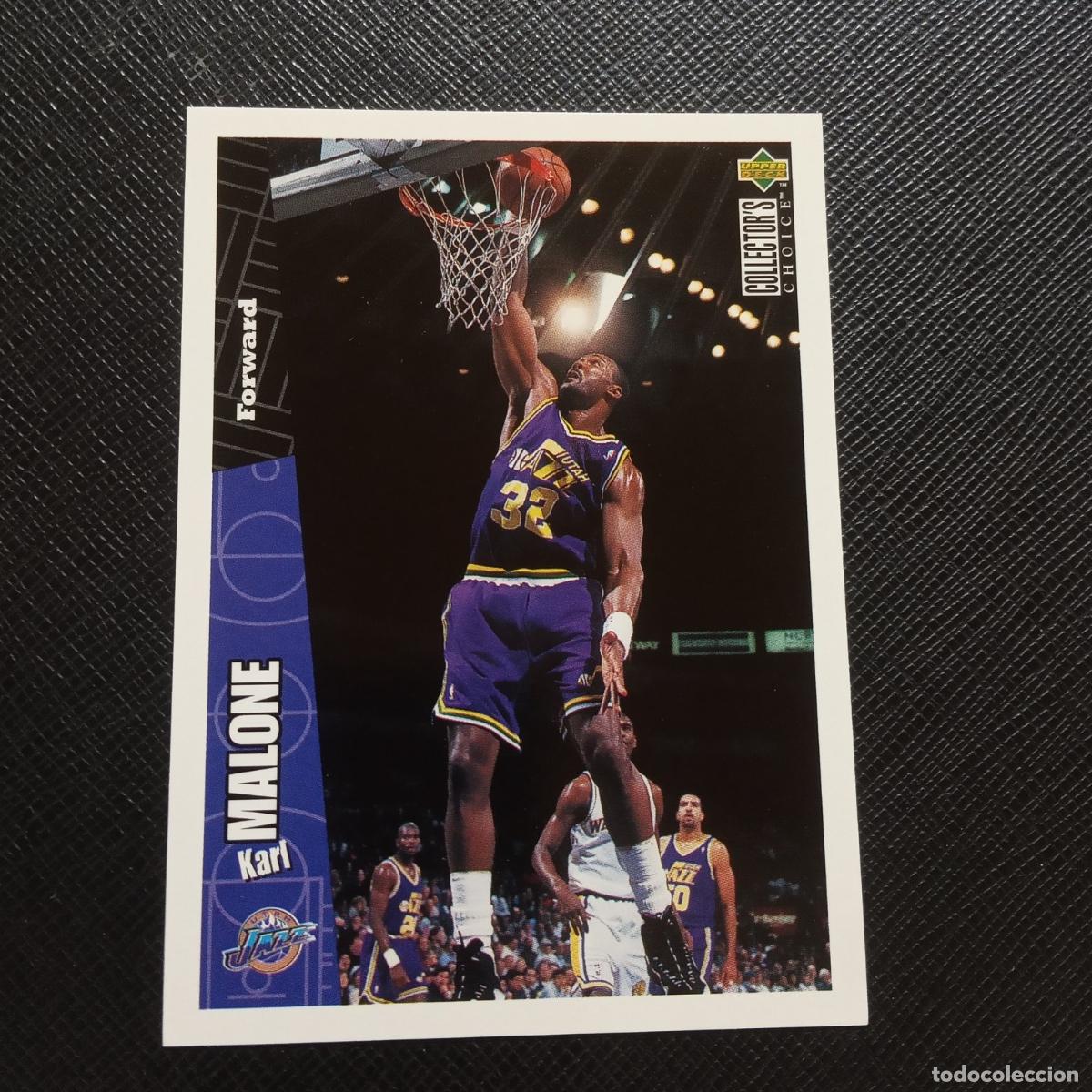 Collectionnisme sportif: 155 KART MALONE JAZZ UPPER DECK BALONCESTO NBA 1996 CROMO 96 - A201 PG58