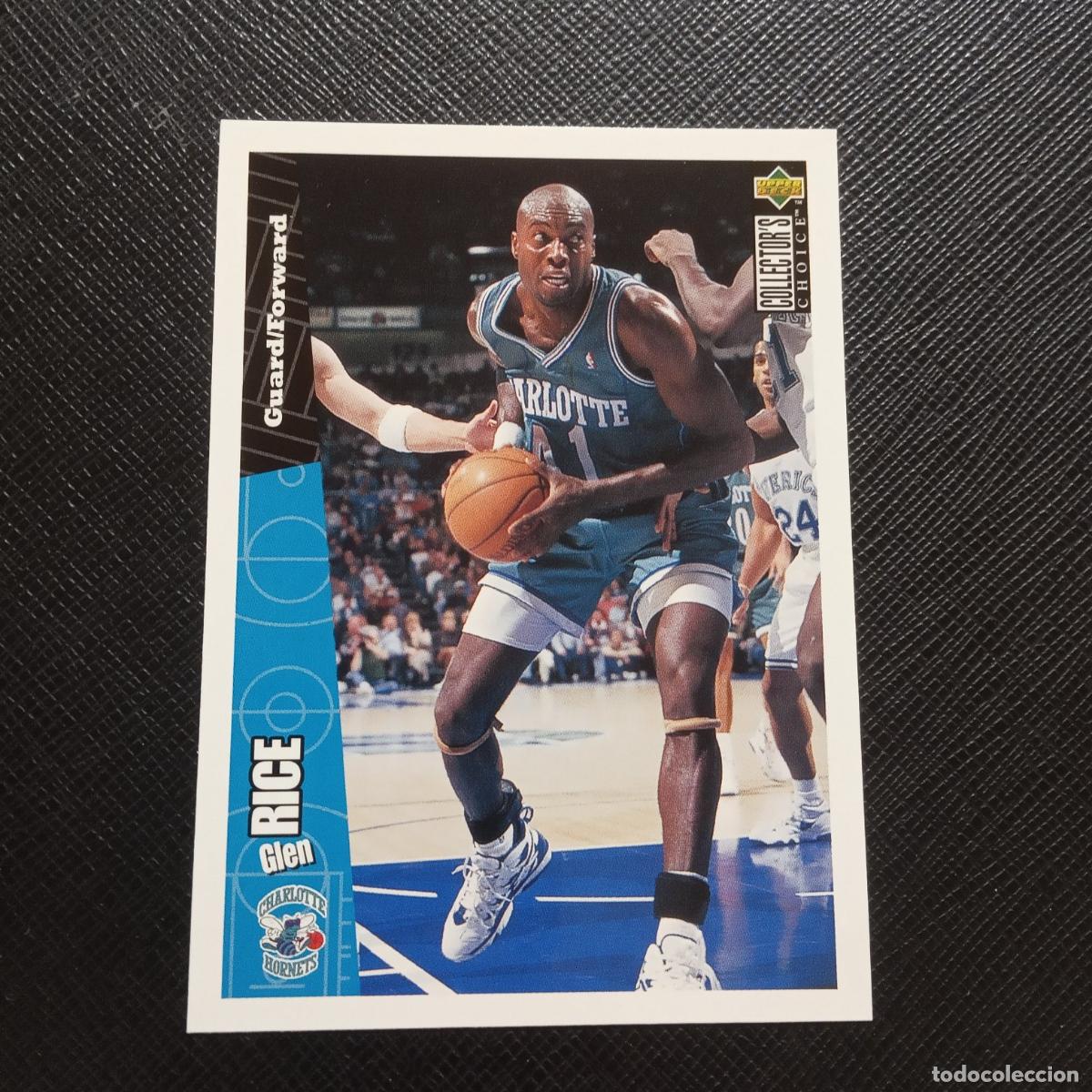 Colecionismo desportivo: 13 GLEN RICE HORNETS UPPER DECK BALONCESTO NBA 1996 CROMO 96 - A201 PG64