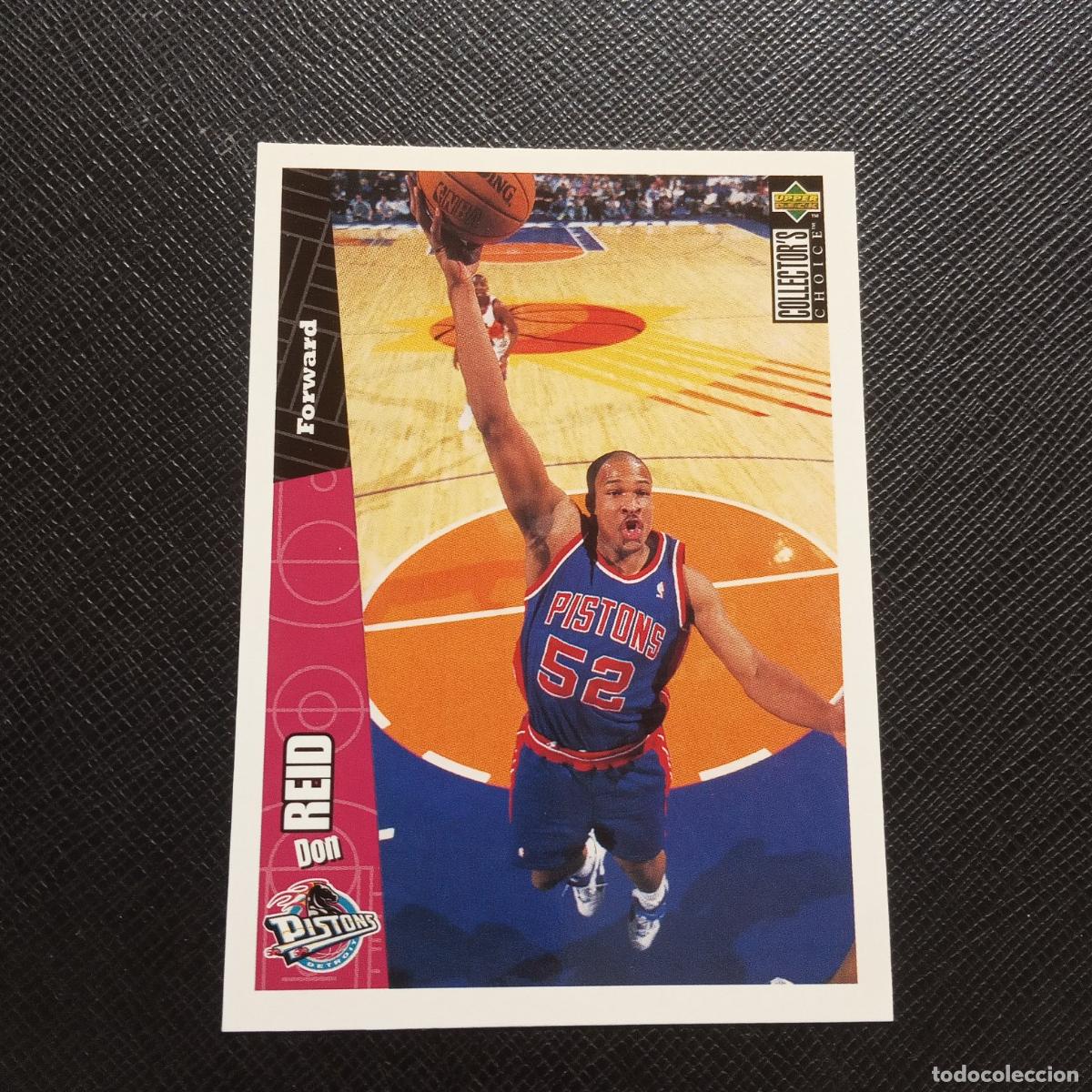 Colecionismo desportivo: 51 REID PISTONS UPPER DECK BALONCESTO NBA 1996 CROMO 96 - A201 PG71