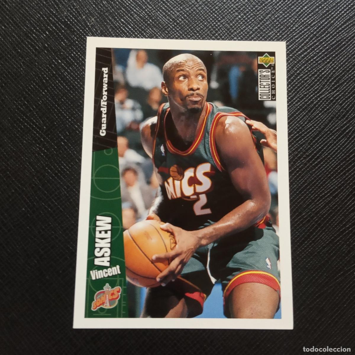 Colecionismo desportivo: 144 ASKEW SONICS UPPER DECK BALONCESTO NBA 1996 CROMO 96 - A201 PG72