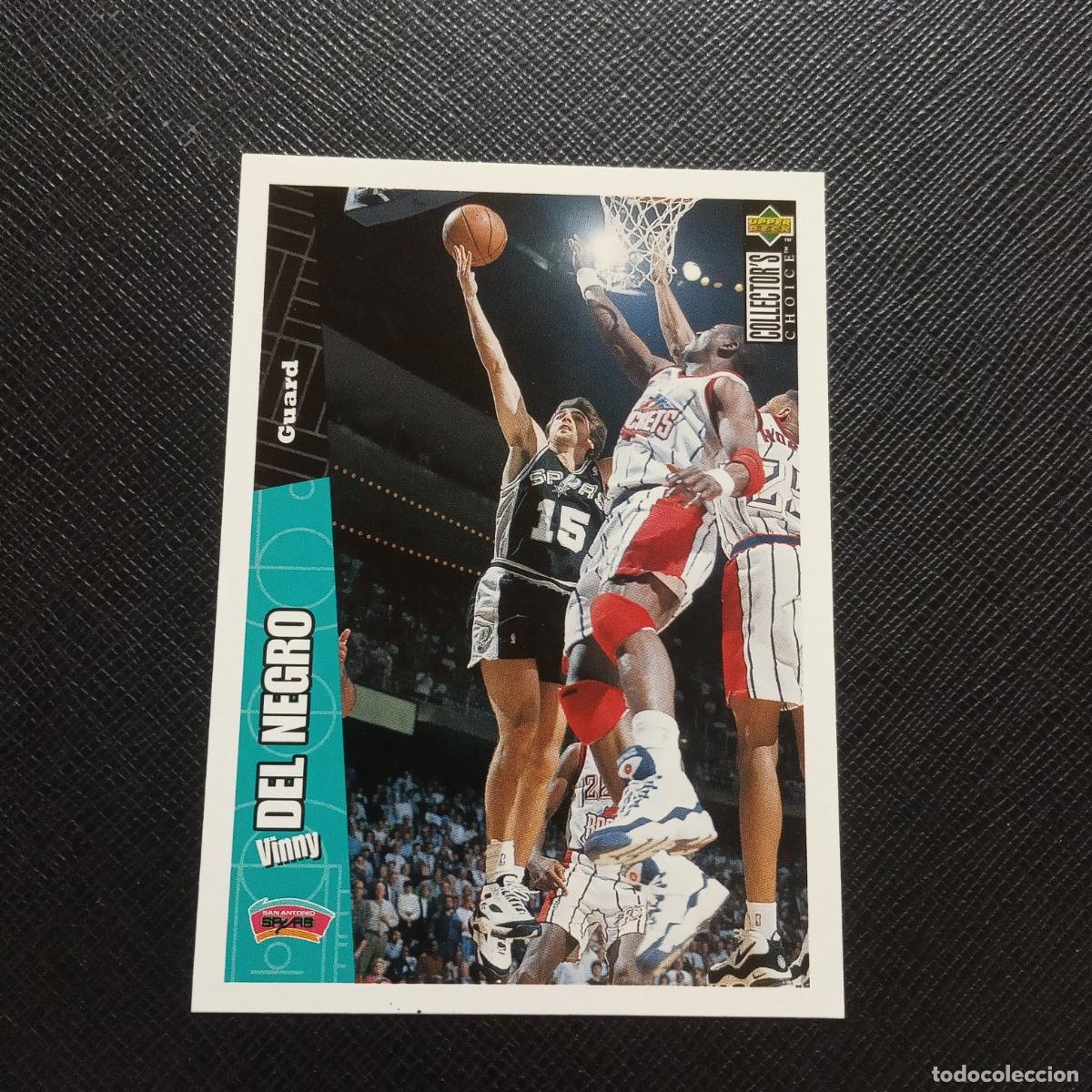 Colecionismo desportivo: 139 DEL NEGRO SPURS UPPER DECK BALONCESTO NBA 1996 CROMO 96 - A201 PG72