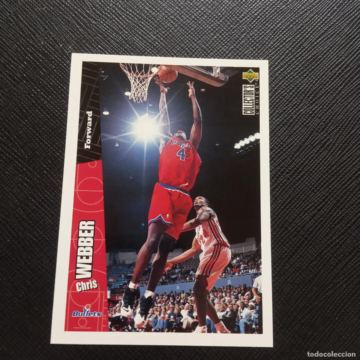 Coleccionismo deportivo: 163 WEBBER BULLSTS UPPER DECK BALONCESTO NBA 1996 CROMO 96 - A201 PG73