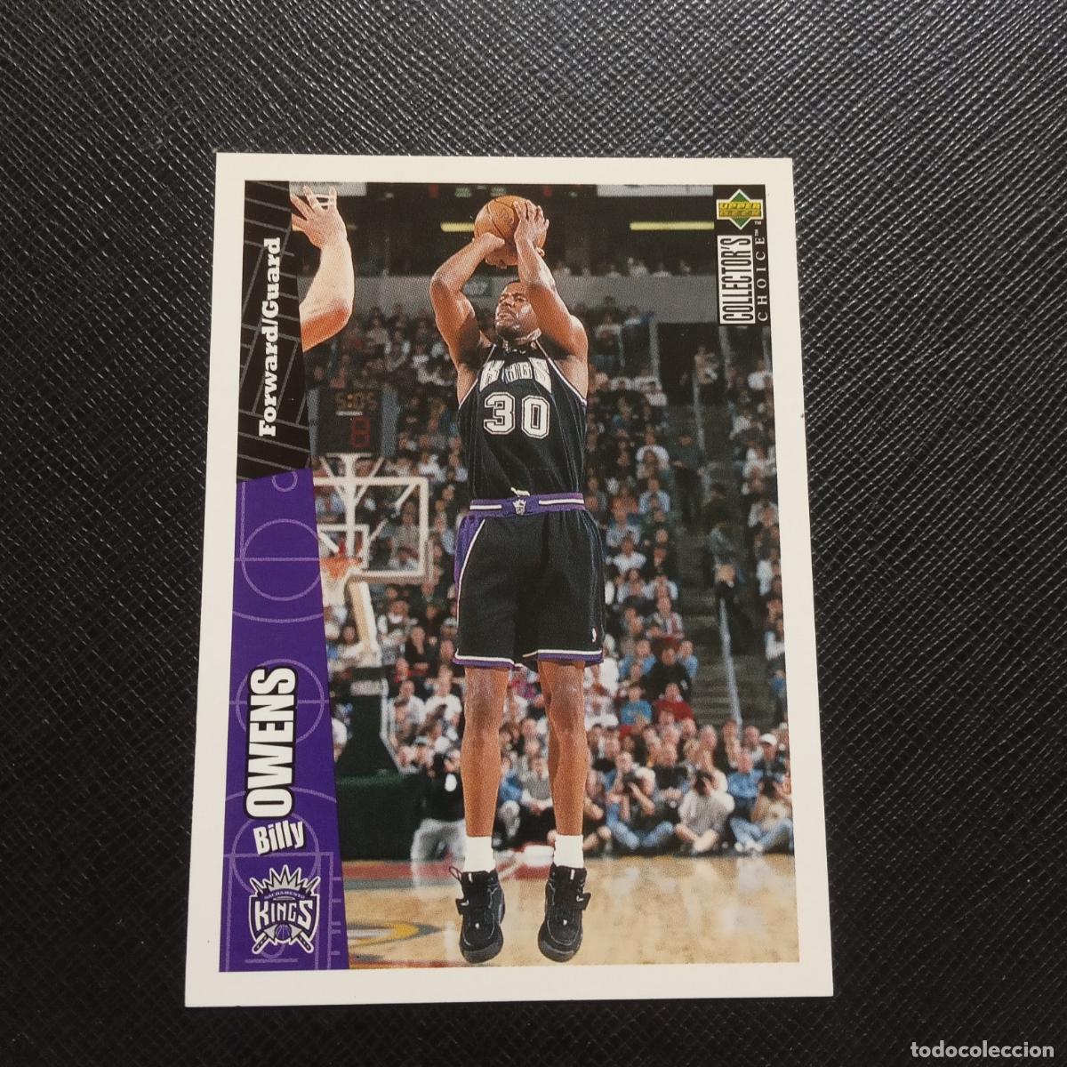 Coleccionismo deportivo: 133 BILLY OWENS KINGS UPPER DECK BALONCESTO NBA 1996 CROMO 96 - A200 PG1