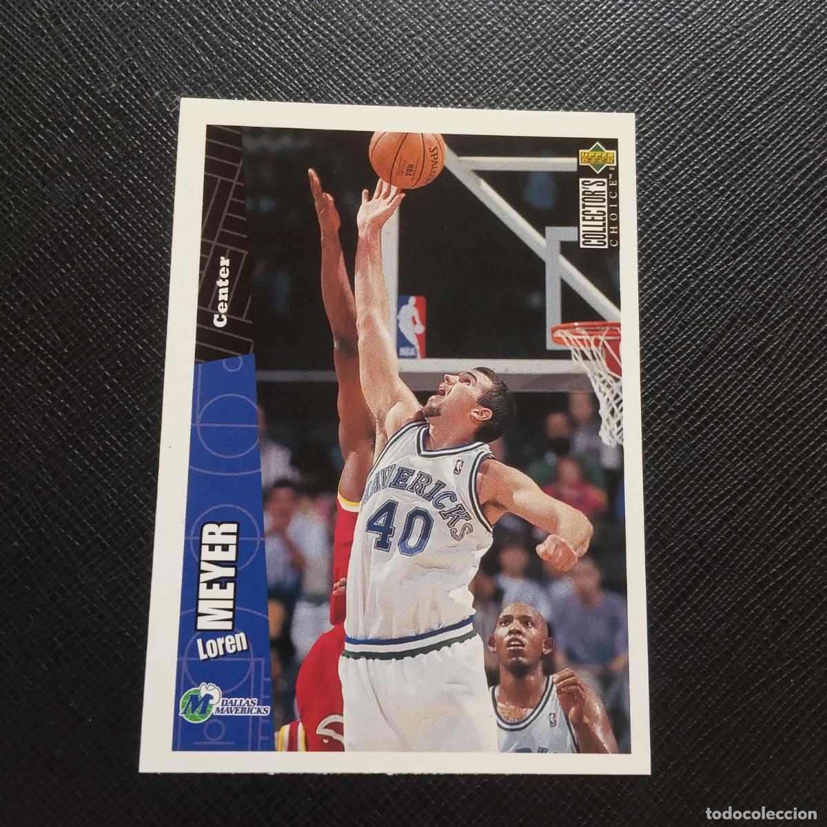 Coleccionismo deportivo: 37 LOREN MEYER MAVERICKS UPPER DECK BALONCESTO NBA 1996 CROMO 96 - A200 PG1