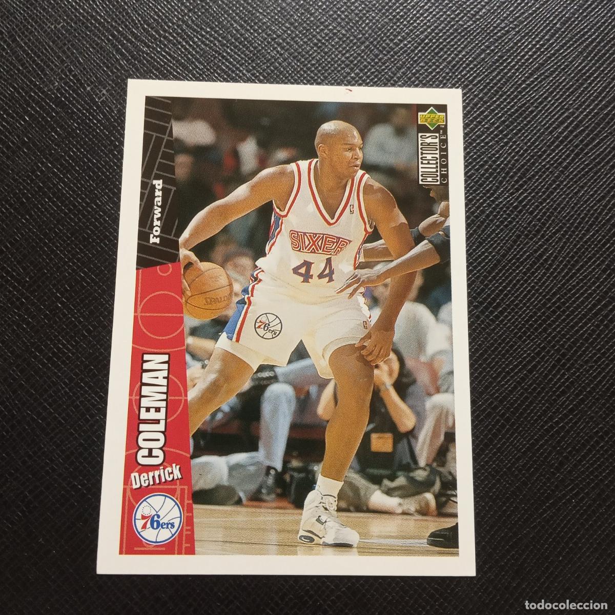 Coleccionismo deportivo: 118 COLEMAN 76ERS UPPER DECK BALONCESTO NBA 1996 CROMO 96 - A200 PG1