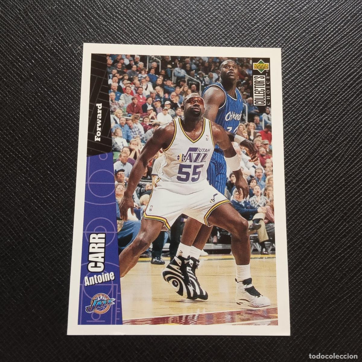 Coleccionismo deportivo: 154 ANTONIE CARR JAZZ UPPER DECK BALONCESTO NBA 1996 CROMO 96 - A200 PG2