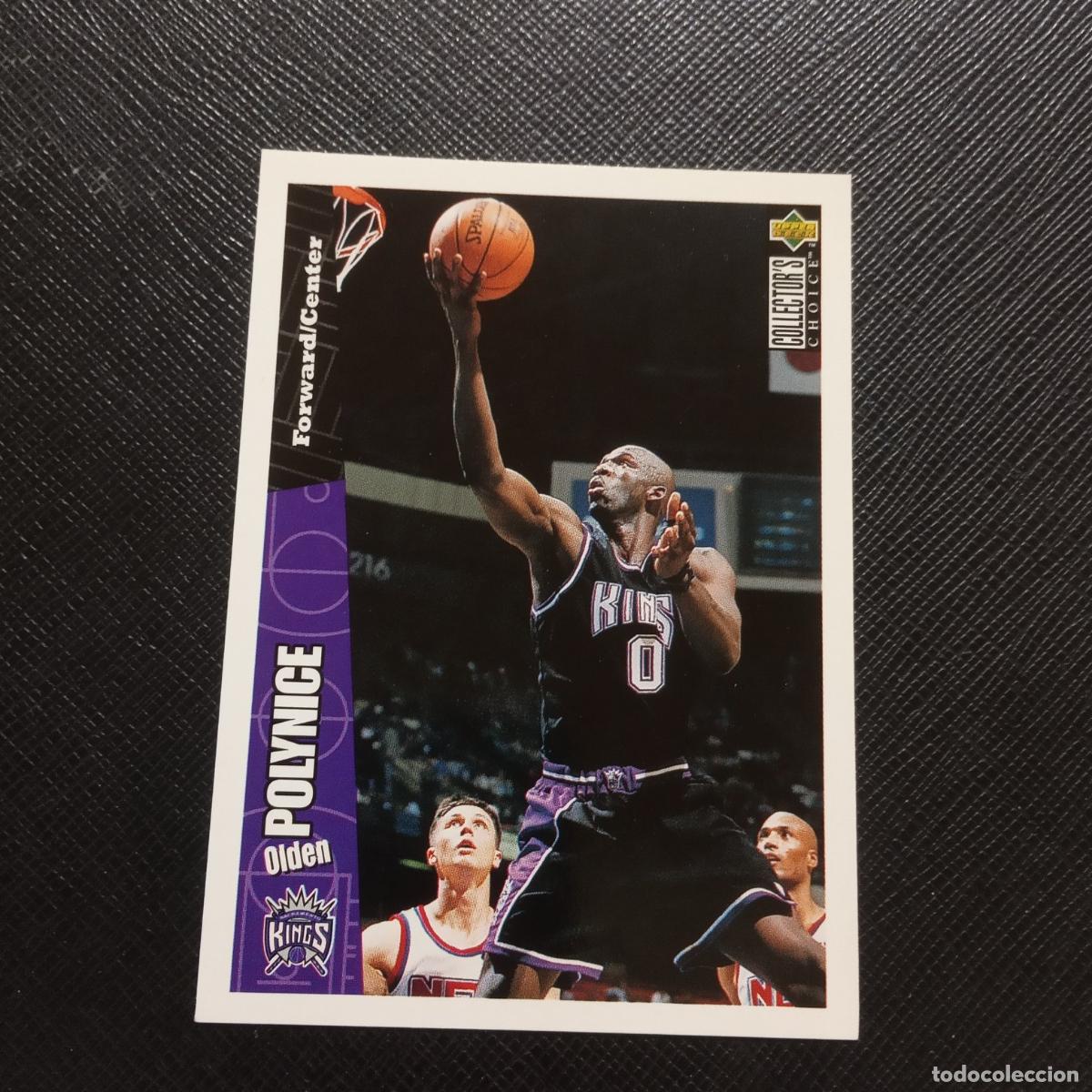 Colecionismo desportivo: 137 OLDEN POLYNICE KINGS UPPER DECK BALONCESTO NBA 1996 CROMO 96 - A200 PG5