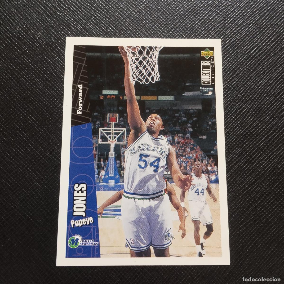Colecionismo desportivo: 40 POPEYE JONES MAVERICKS UPPER DECK BALONCESTO NBA 1996 CROMO 96 - A200 PG6