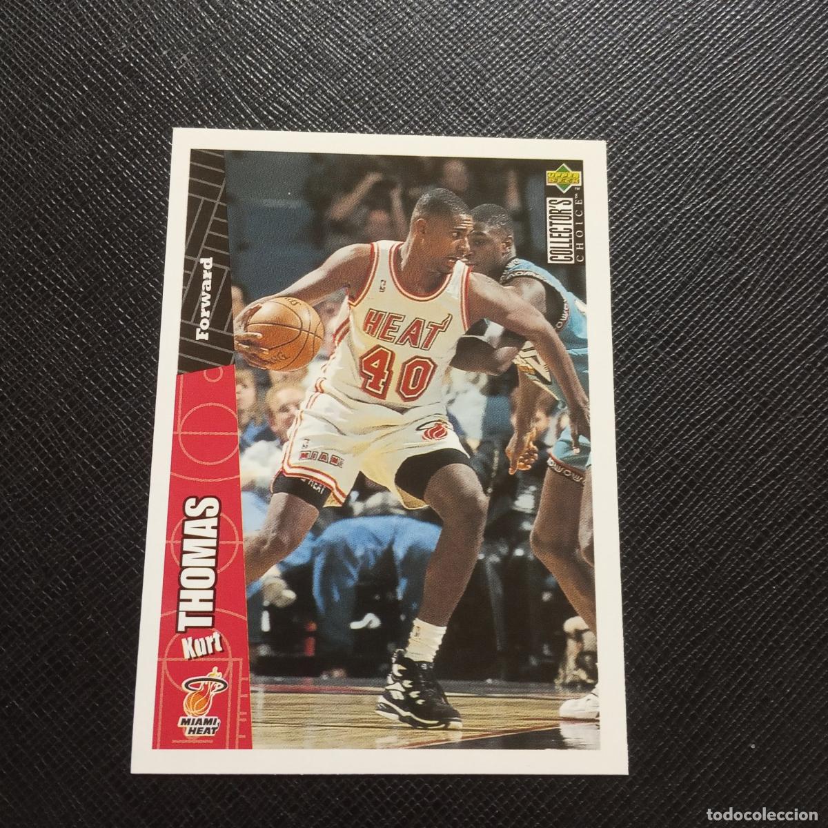 Colecionismo desportivo: 81 KURT THOMAS HEAT UPPER DECK BALONCESTO NBA 1996 CROMO 96 - A200 PG11