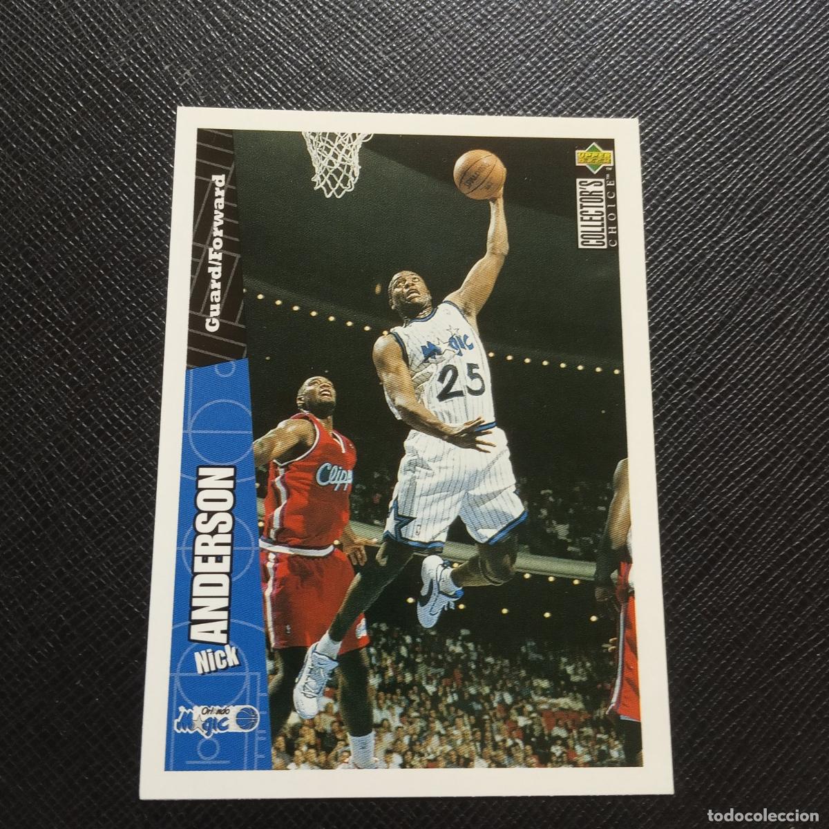 Coleccionismo deportivo: 107 NICK ANDERSON MAGIC UPPER DECK BALONCESTO NBA 1996 CROMO 96 - A200 PG14
