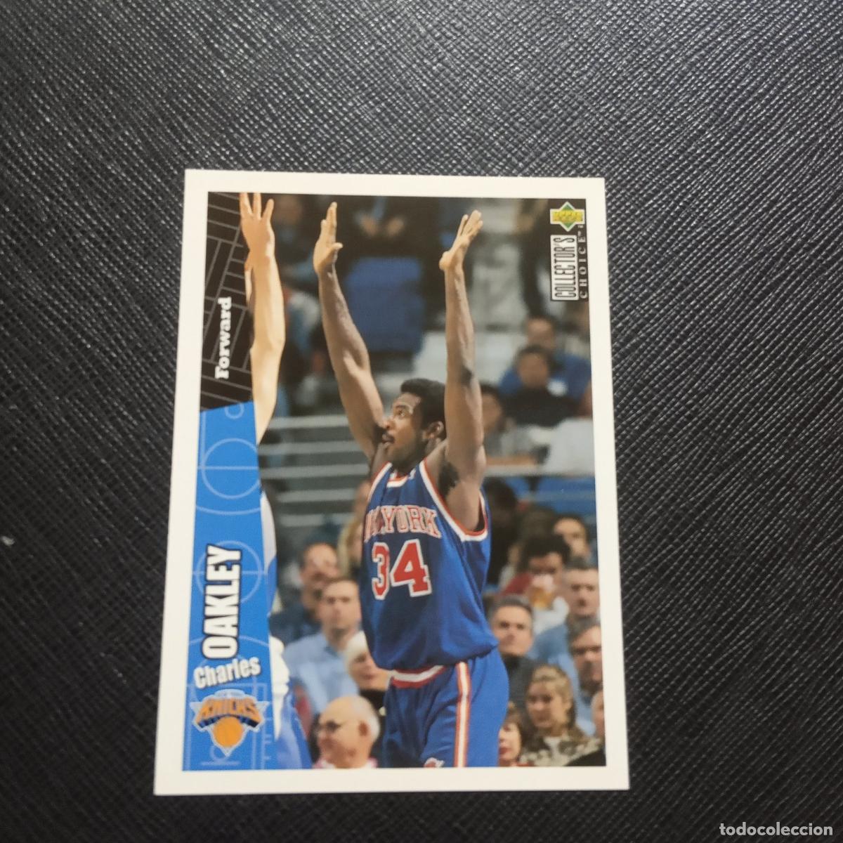Coleccionismo deportivo: 101 CHARLES OAKLEY KNICKS UPPER DECK BALONCESTO NBA 1996 CROMO 96 - A200 PG17