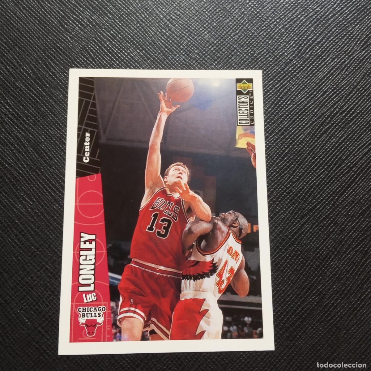 Coleccionismo deportivo: 24 LUC LONGLEY BULLS UPPER DECK BALONCESTO NBA 1996 CROMO 96 - A200 PG18
