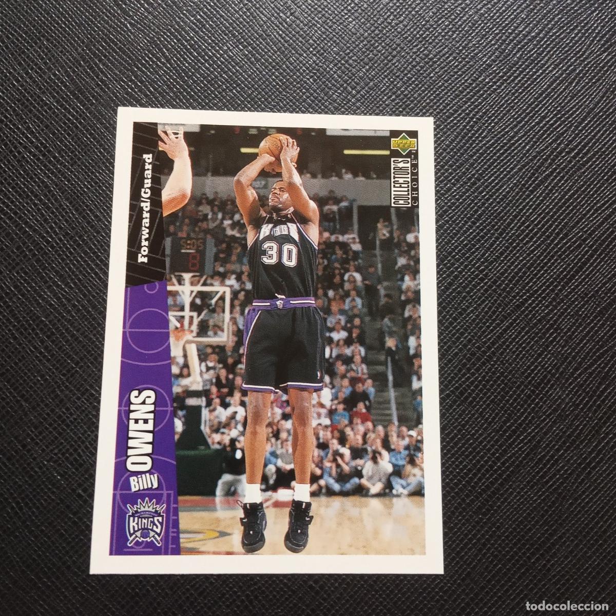 Colecionismo desportivo: 133 OWENS KINGS UPPER DECK BALONCESTO NBA 1996 CROMO 96 - A200 PG21