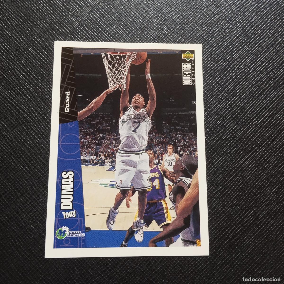 Colecionismo desportivo: 35 TONY DUMAS MAVERICKS UPPER DECK BALONCESTO NBA 1996 CROMO 96 - A200 PG21