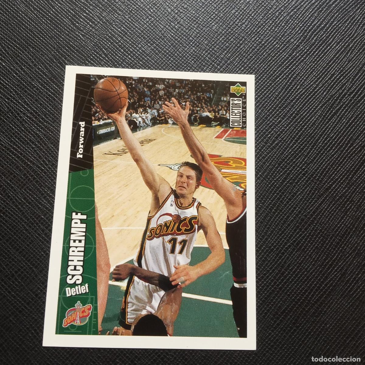Colecionismo desportivo: 146 SCHREMPF SONICS UPPER DECK BALONCESTO NBA 1996 CROMO 96 - A200 PG22