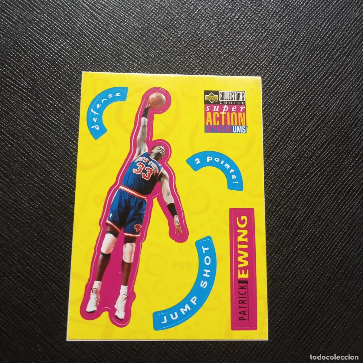 Colecionismo desportivo: S18 PATRICK EWING KNICKS UPPER DECK BALONCESTO NBA 1996 CROMO 96 - A199 PG262