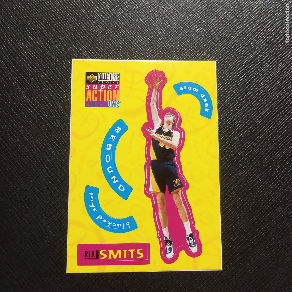 Colecionismo desportivo: S11 RIK SMITS PACERS UPPER DECK BALONCESTO NBA 1996 CROMO 96 - A199 PG262