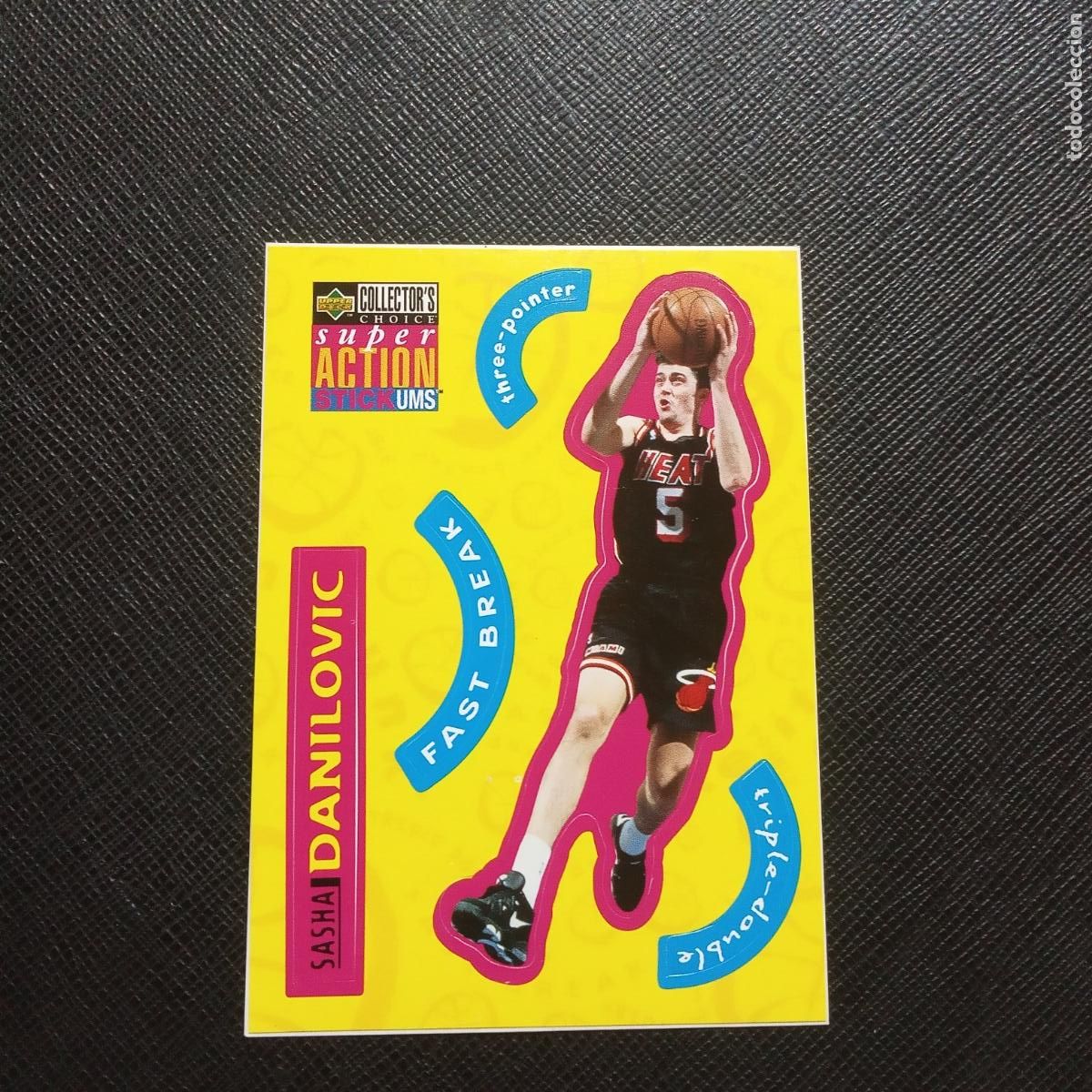 Colecionismo desportivo: S14 SASHA DANILOVIC HEAT UPPER DECK BALONCESTO NBA 1996 CROMO 96 - A199 PG271