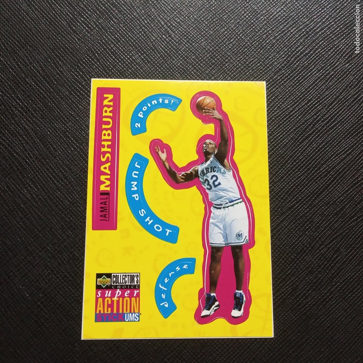 Colecionismo desportivo: S6 MASHBURN MAVERICKS UPPER DECK BALONCESTO NBA 1996 CROMO 96 - A199 PG280