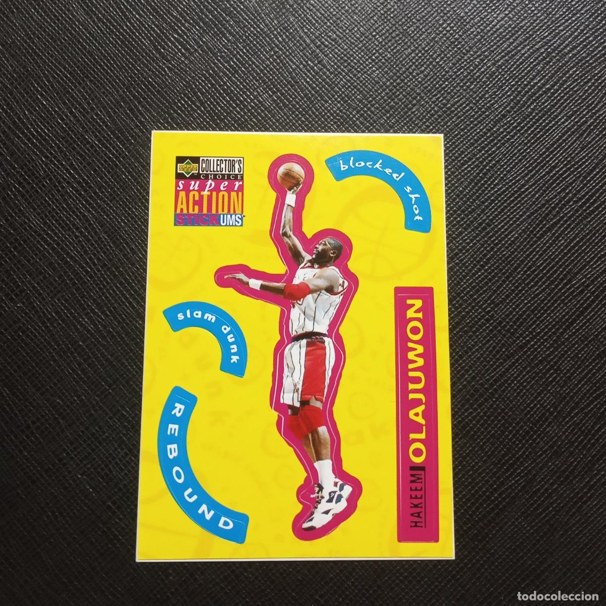 Colecionismo desportivo: S10 OLAJUWON ROCKETS UPPER DECK BALONCESTO NBA 1996 CROMO 96 - A199 PG289