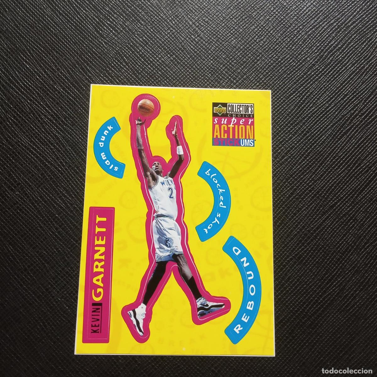 Colecionismo desportivo: S16 KEVIN GARNETT TIMBERWOLVES UPPER DECK BALONCESTO NBA 1996 CROMO 96 - A199 PG289