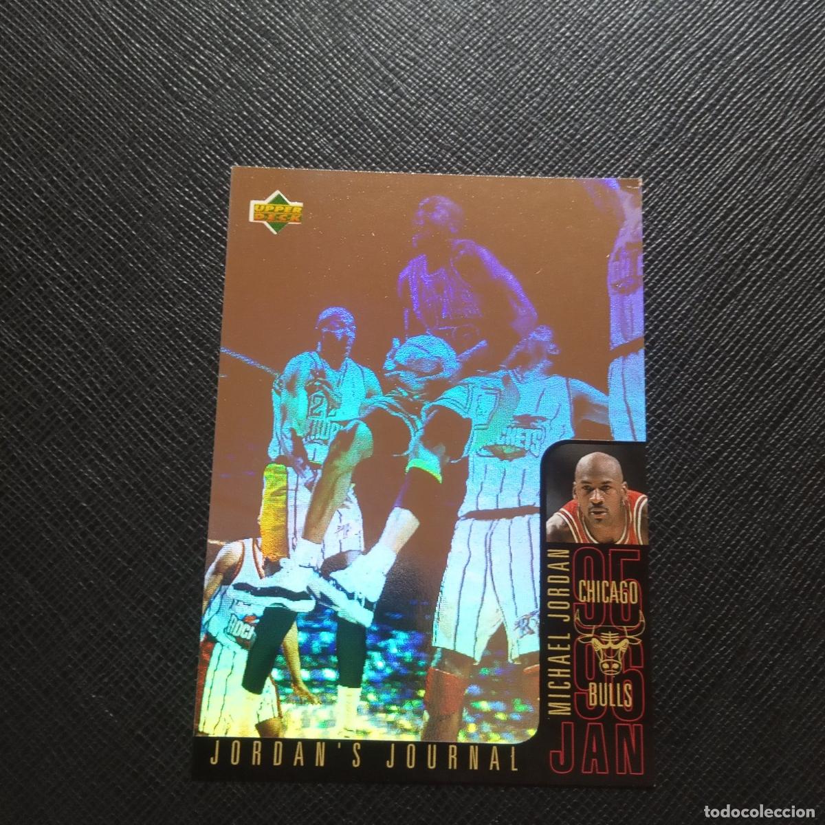 Colecionismo desportivo: J3 MICHAEL JORDAN CHICAGO BULLS UPPER DECK BALONCESTO NBA 1996 CROMO 96 - A199 PG307 HOLOGRAFICO