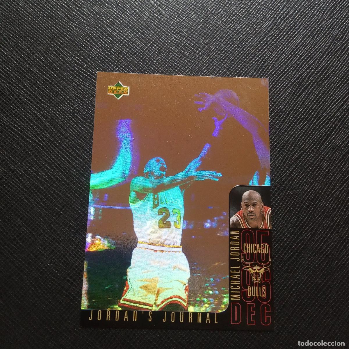 Colecionismo desportivo: J2 MICHAEL JORDAN CHICAGO BULLS UPPER DECK BALONCESTO NBA 1996 CROMO 96 - A199 PG334 HOLOGRAFICO
