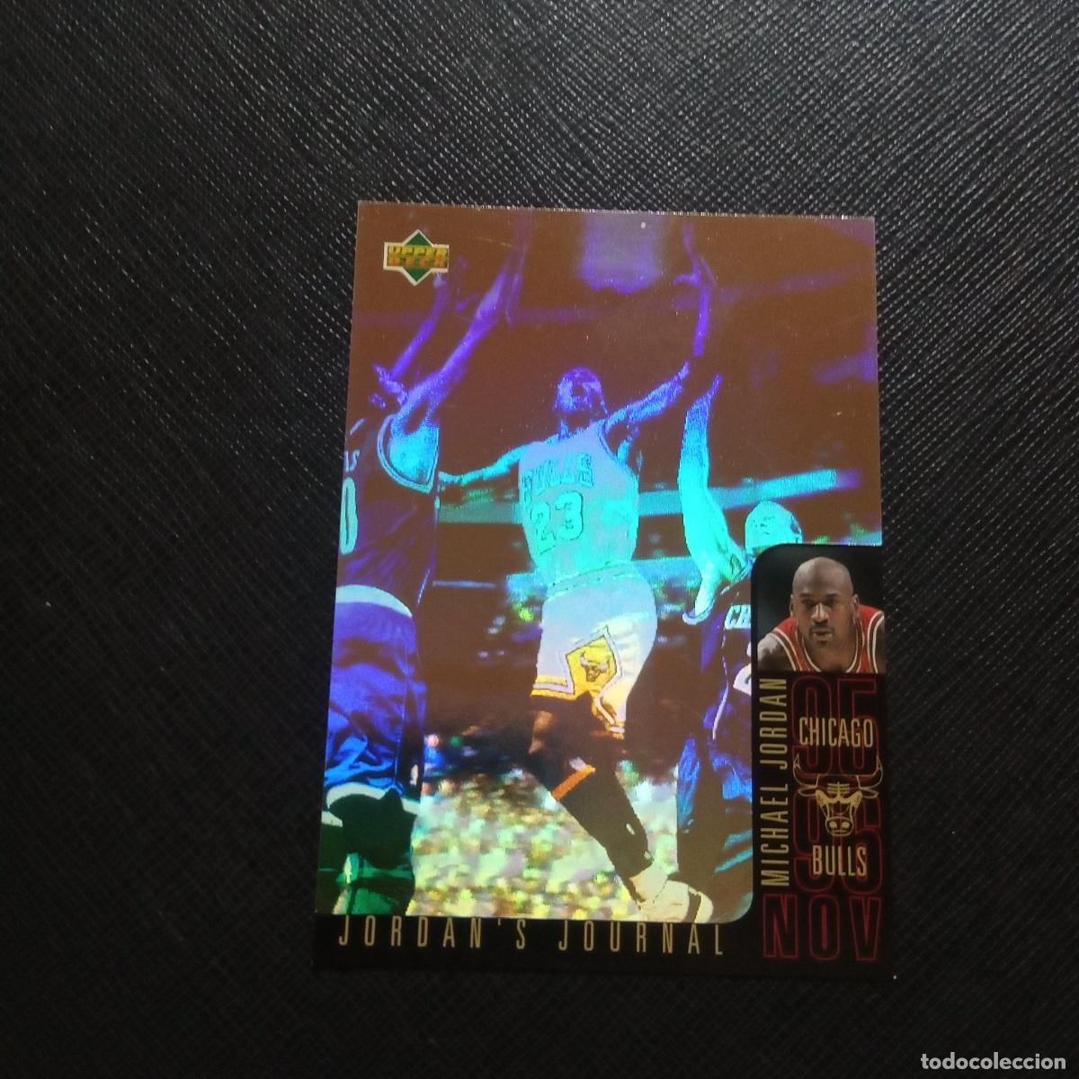 Colecionismo desportivo: J1 MICHAEL JORDAN CHICAGO BULLS UPPER DECK BALONCESTO NBA 1996 CROMO 96 - A199 PG307 HOLOGRAFICO