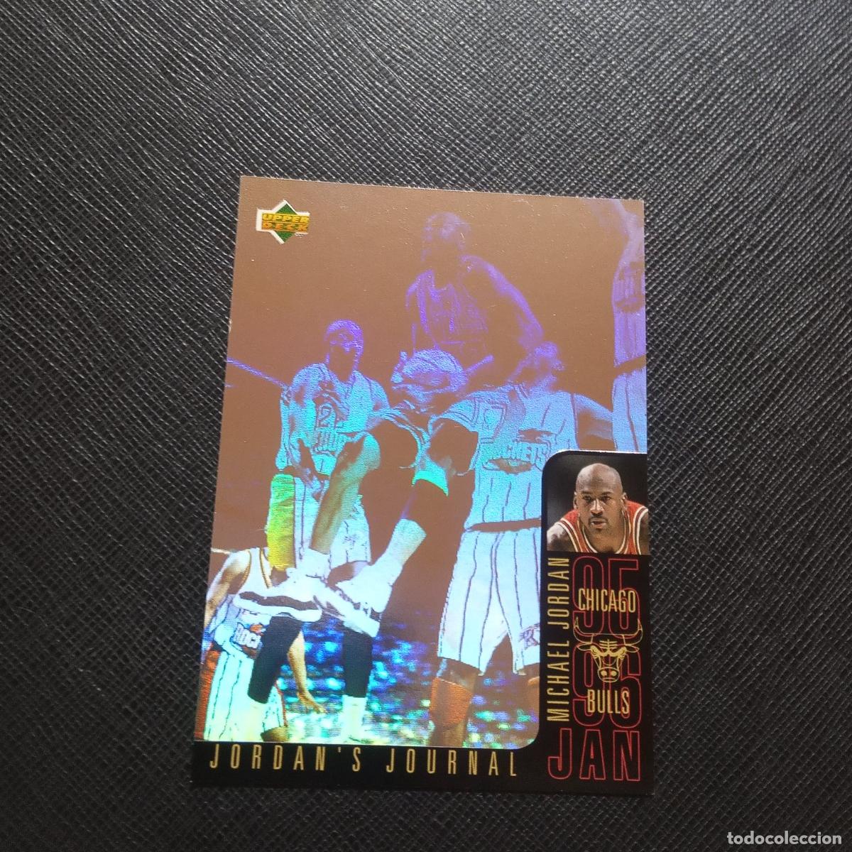 Colecionismo desportivo: J3 MICHAEL JORDAN CHICAGO BULLS UPPER DECK BALONCESTO NBA 1996 CROMO 96 - A199 PG325 HOLOGRAFICO