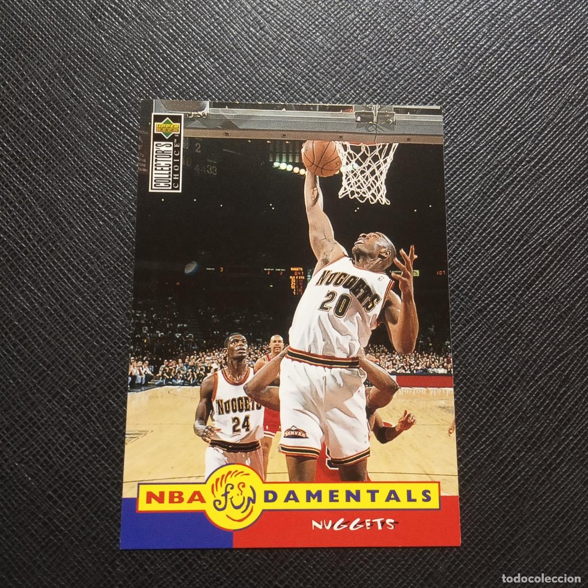 Colecionismo desportivo: 172 DALE ELLIS NUGGETS UPPER DECK BALONCESTO NBA 1996 CROMO 96 - A199 PG361