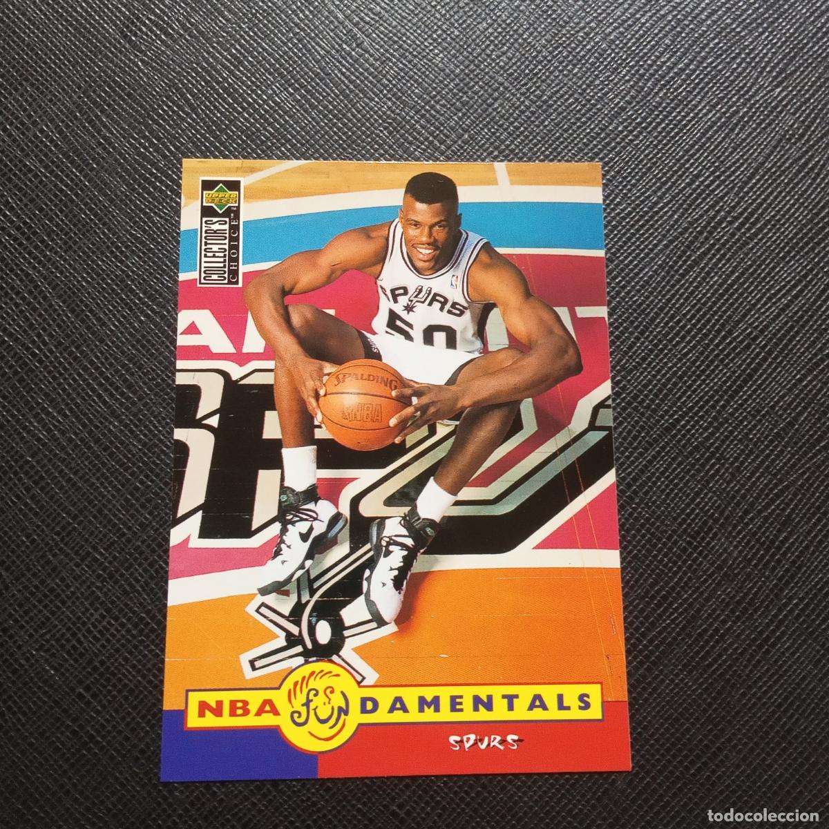 Coleccionismo deportivo: 189 DAVID ROBINSON SPURS UPPER DECK BALONCESTO NBA 1996 CROMO 96 - A199 PG19