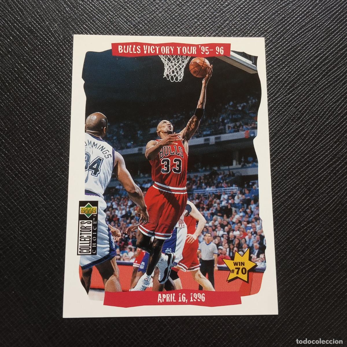 Colecionismo desportivo: 28 SCOTTIE PIPEN CHICAGO BULLS UPPER DECK BALONCESTO NBA 1996 CROMO 96 - A199 PG100