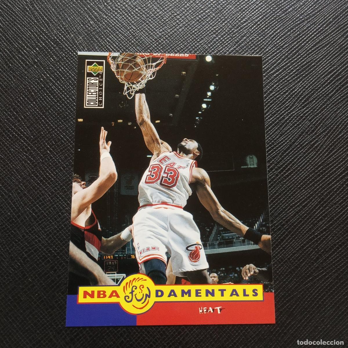 Colecionismo desportivo: 179 ALONZO MOURNING HEAT UPPER DECK BALONCESTO NBA 1996 CROMO 96 - A199 PG118