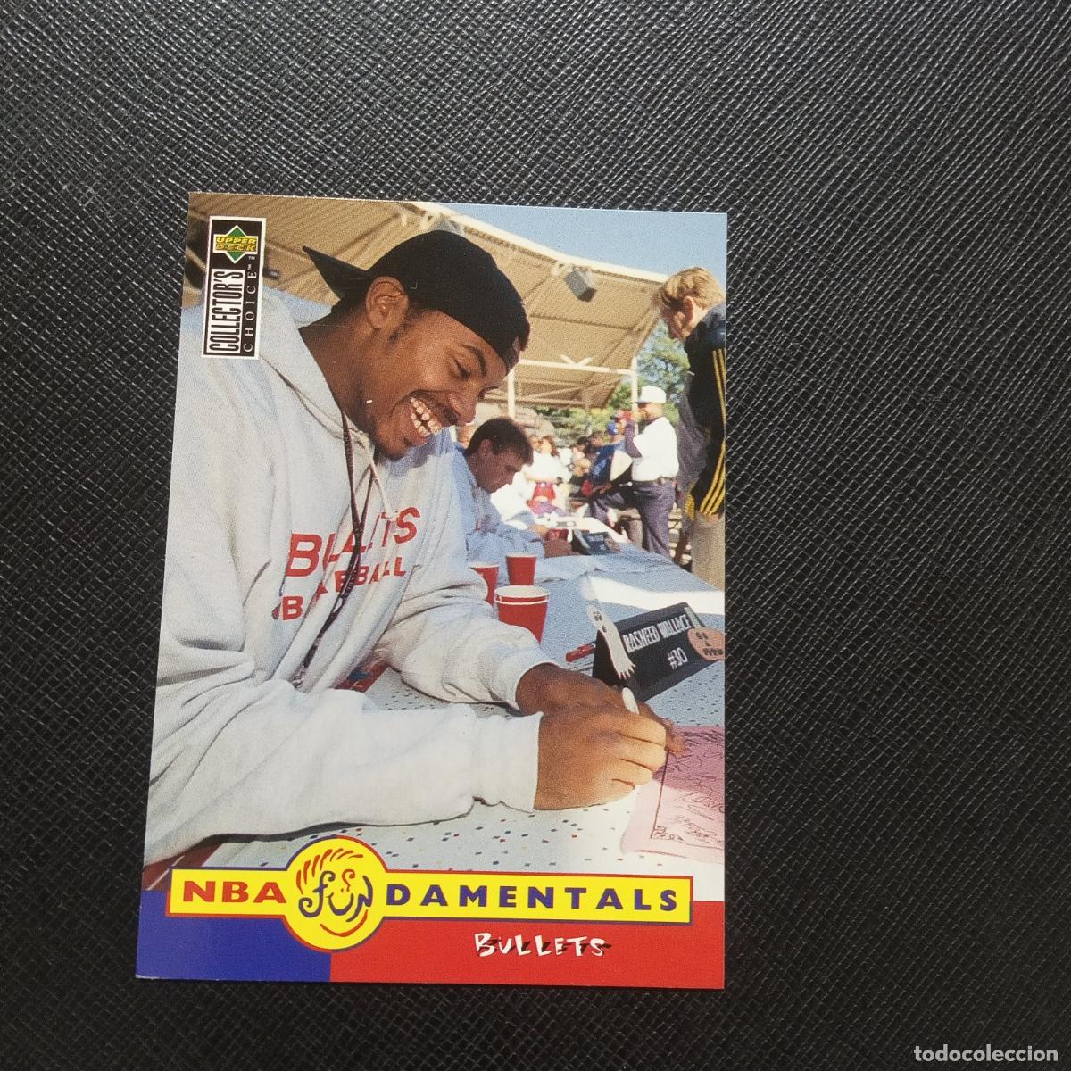Coleccionismo deportivo: 194 RASHEED WALLACE UPPER DECK BALONCESTO NBA 1996 CROMO 96 - A199 PG154