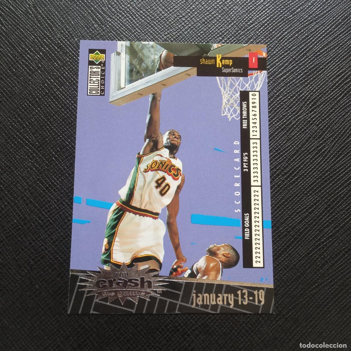 Colecionismo desportivo: C25 SHAWN KEMP SONICS UPPER DECK BALONCESTO NBA 1996 CROMO 96 - A199 PG190