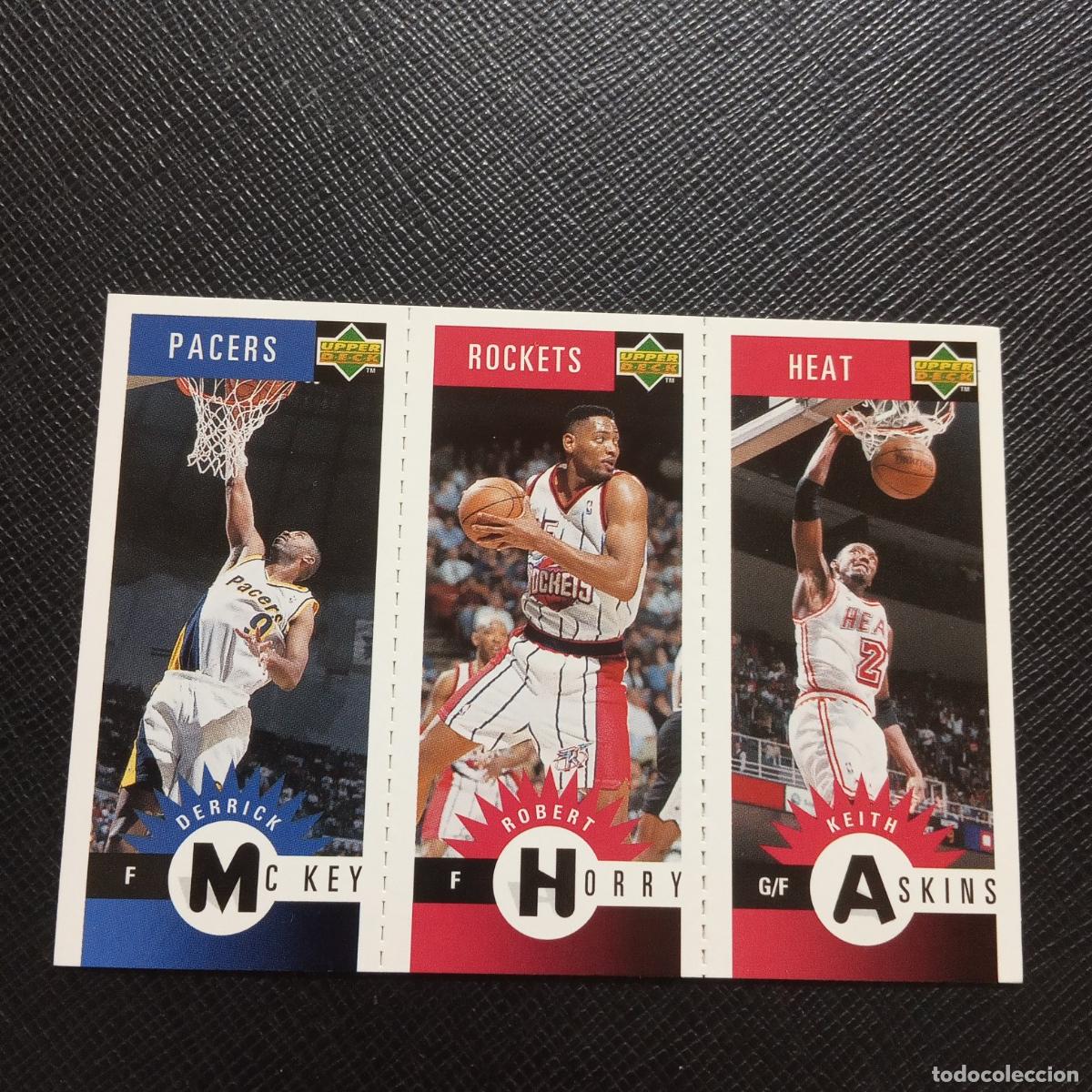 Coleccionismo deportivo: MC KEY HORRY ASKINS UPPER DECK BALONCESTO NBA 1996 CROMO 96 - A198 PG4