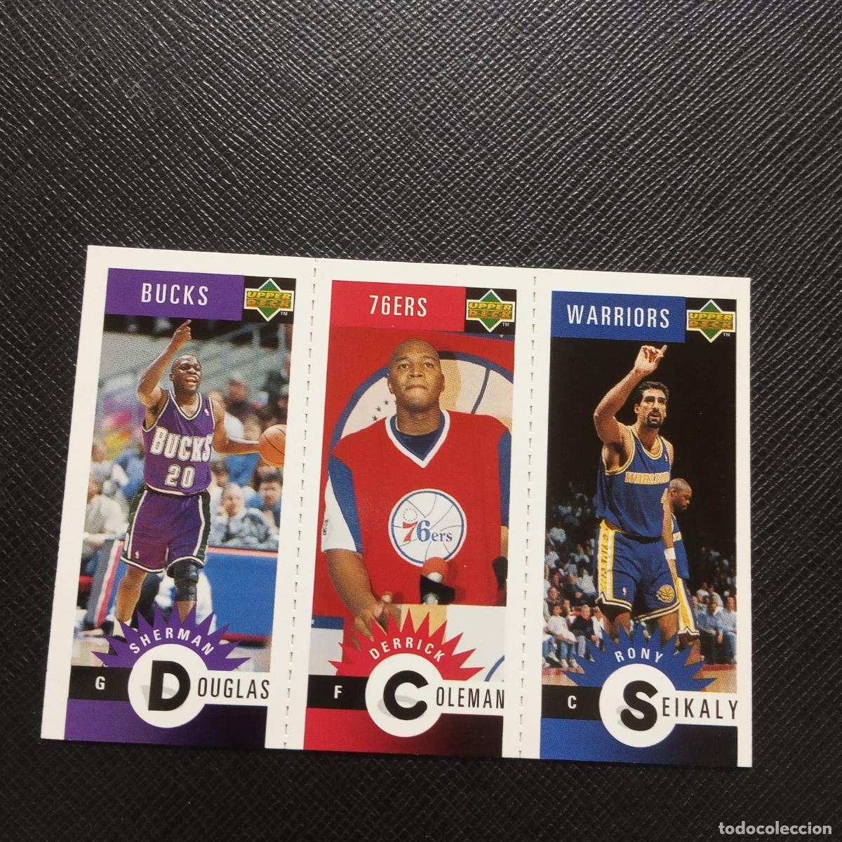 Coleccionismo deportivo: DOUGLAS COLEMAN SEIKALY UPPER DECK BALONCESTO NBA 1996 CROMO 96 - A198 PG20
