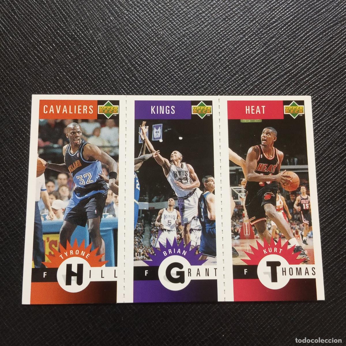 Coleccionismo deportivo: HILL GRANT THOMAS UPPER DECK BALONCESTO NBA 1996 CROMO 96 - A198 PG23
