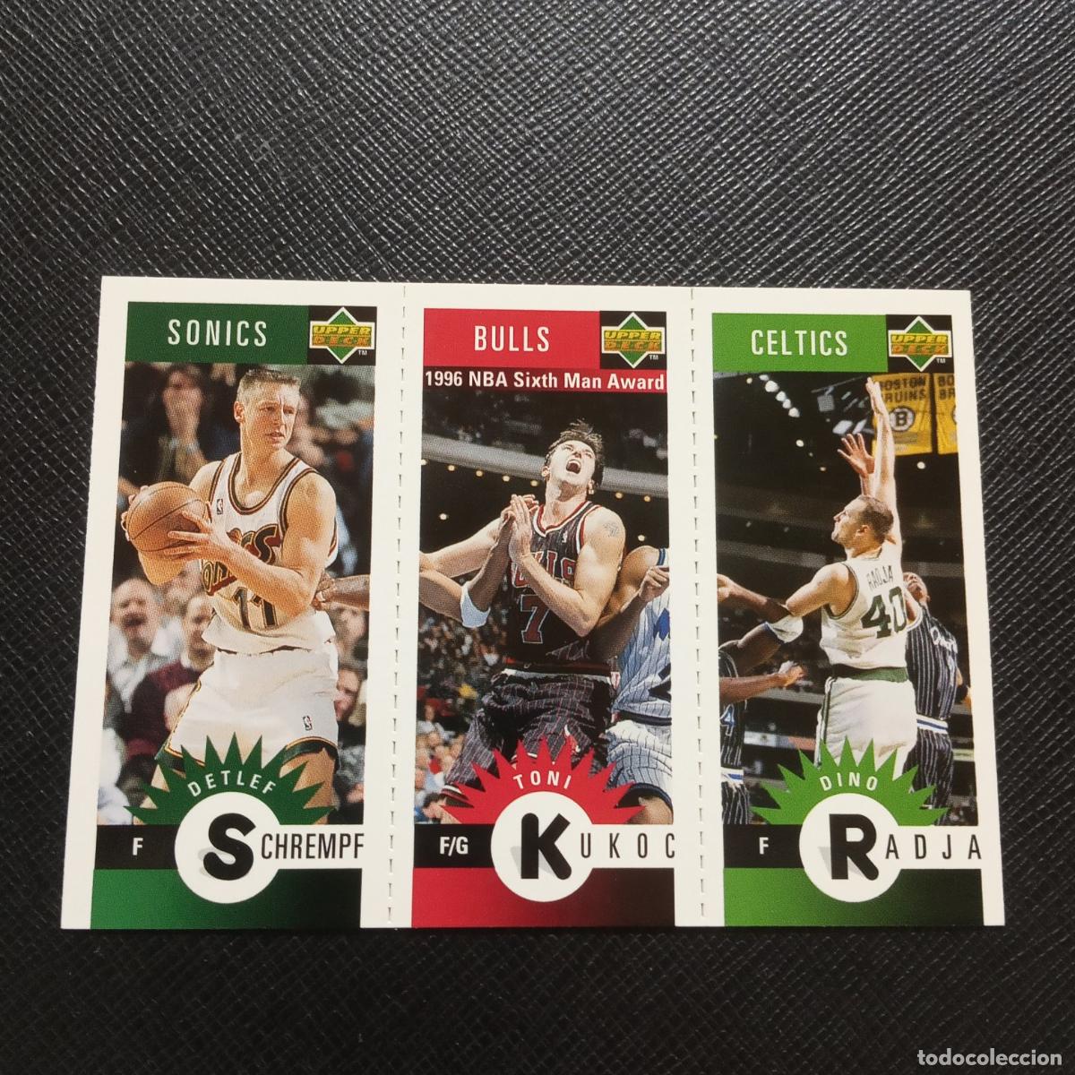 Coleccionismo deportivo: SCHREMPF KUKOC RADJA UPPER DECK BALONCESTO NBA 1996 CROMO 96 - A198 PG24