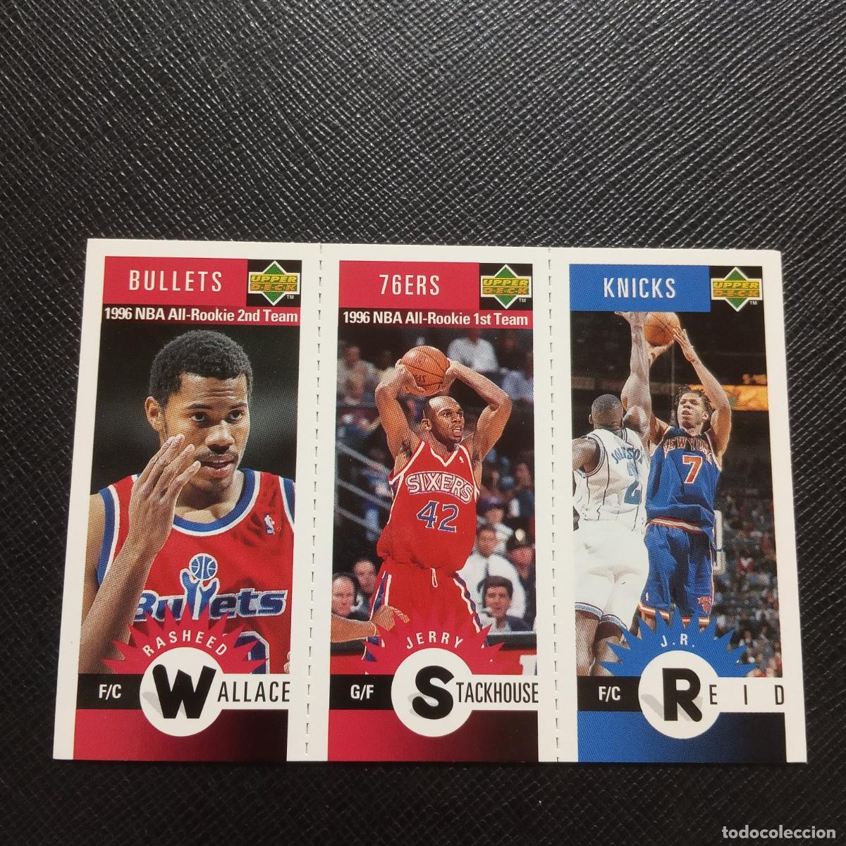 Coleccionismo deportivo: WALLACE STACKHOUSE REID UPPER DECK BALONCESTO NBA 1996 CROMO 96 - A198 PG30