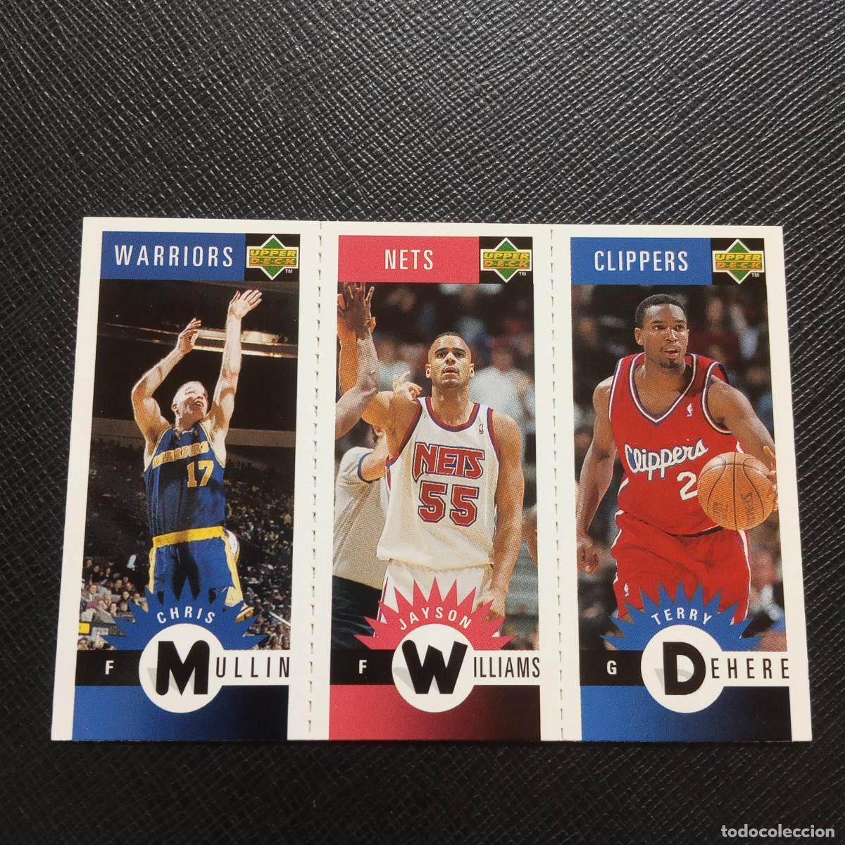 Coleccionismo deportivo: MULLIN WILLIAMS DEHERE UPPER DECK BALONCESTO NBA 1996 CROMO 96 - A198 PG30