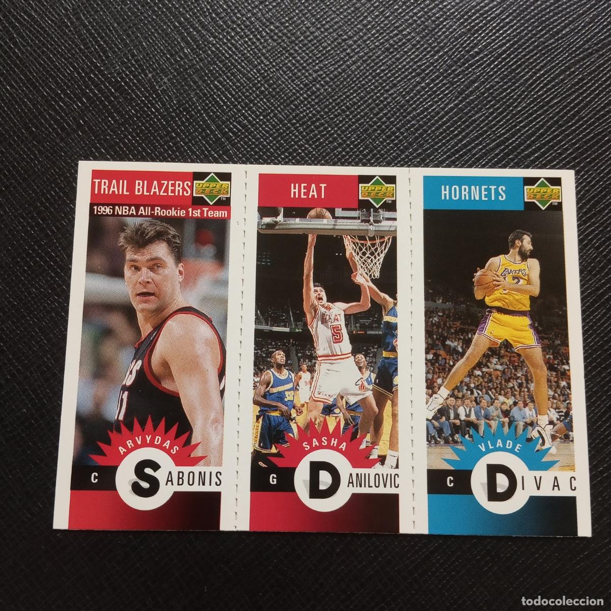 Coleccionismo deportivo: SABONIS DANILOVIC DIVAC UPPER DECK BALONCESTO NBA 1996 CROMO 96 - A198 PG31