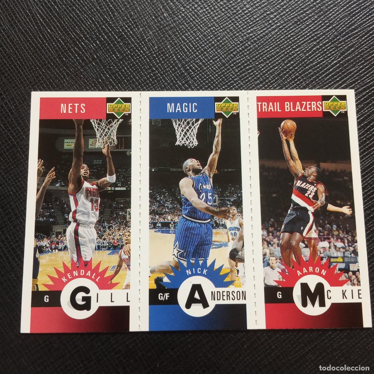 Coleccionismo deportivo: GILL ANDERSON MC KIES UPPER DECK BALONCESTO NBA 1996 CROMO 96 - A123 PG37