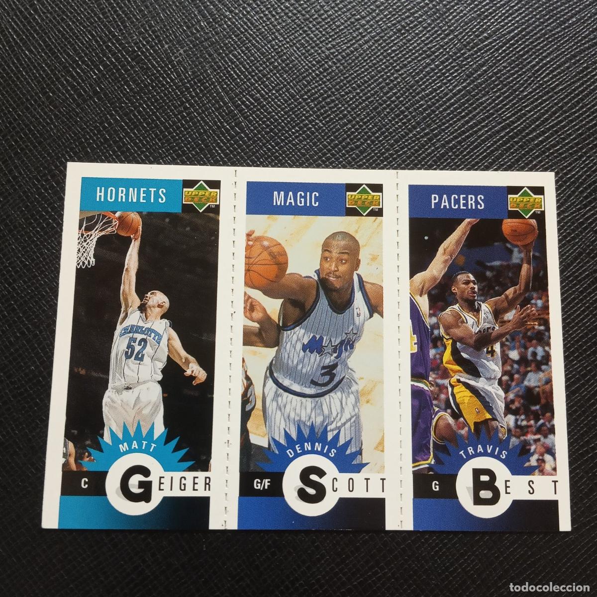 Coleccionismo deportivo: GEIGER SCOTT BEST UPPER DECK BALONCESTO NBA 1996 CROMO 96 - A123 PG73