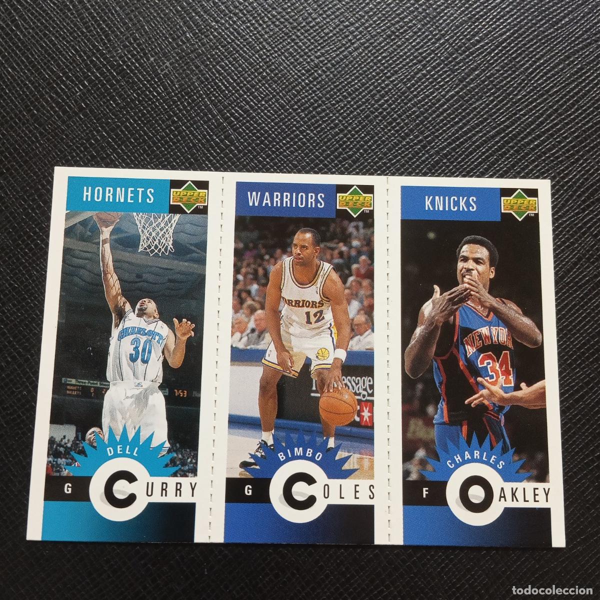 Coleccionismo deportivo: CURRY COLES OAKLEY UPPER DECK BALONCESTO NBA 1996 CROMO 96 - A123 PG73